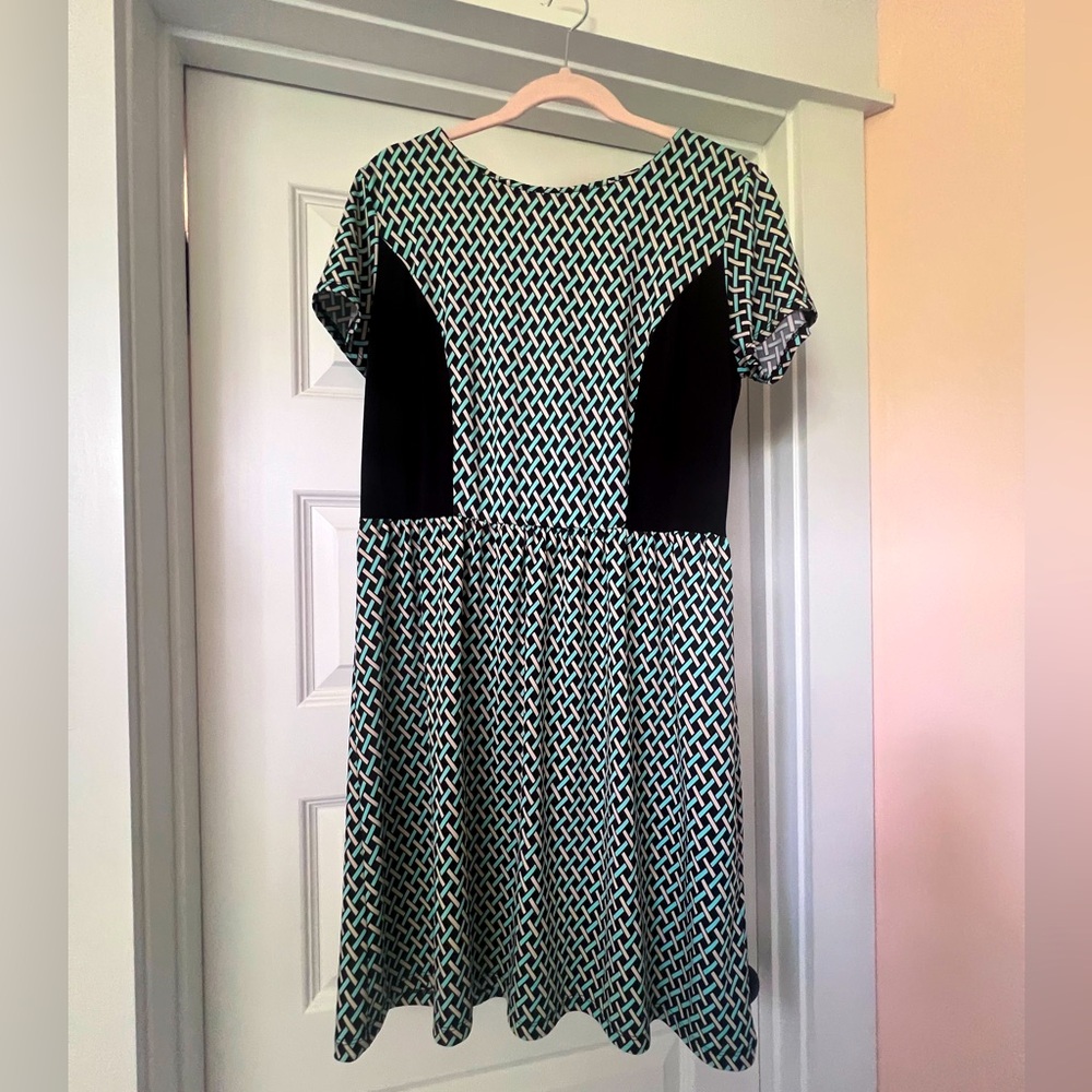 Emma & Michele Green Casual Sundress Mini